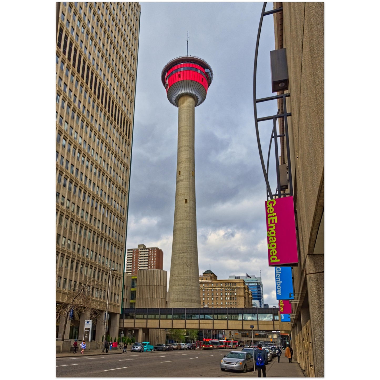 Foam Print - Calgary Tower