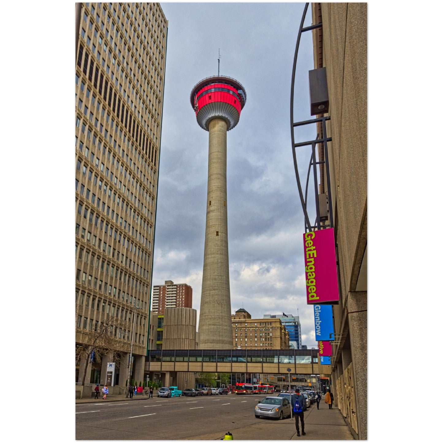 Foam Print - Calgary Tower