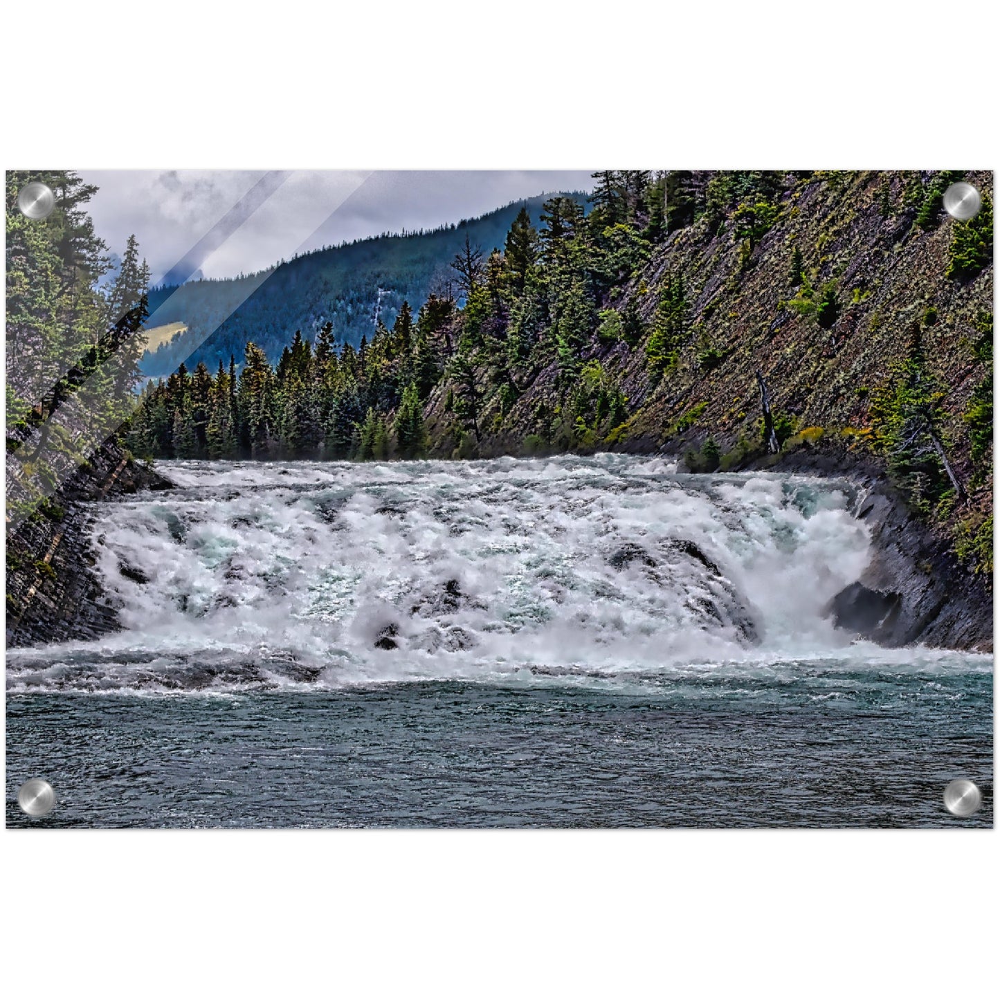 Acrylic Print - Bow Falls HDR