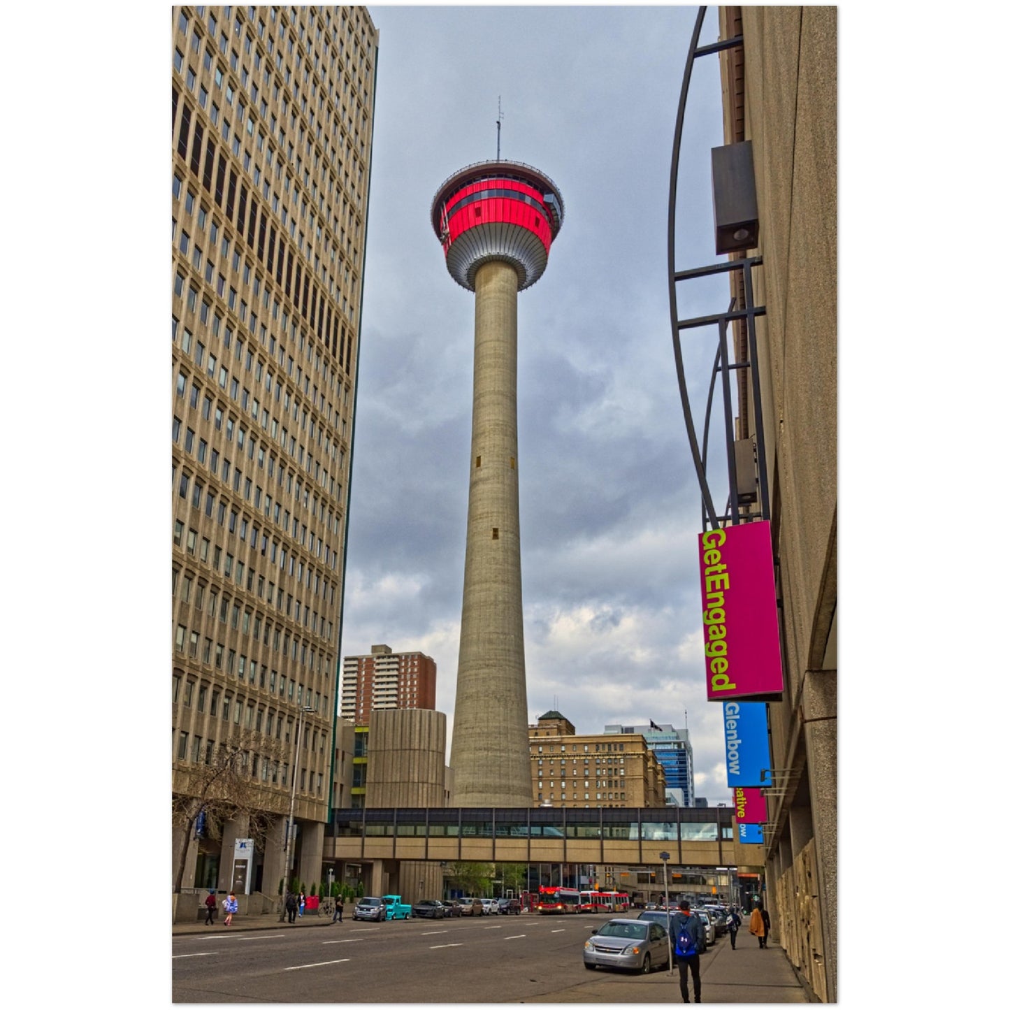 Foam Print - Calgary Tower