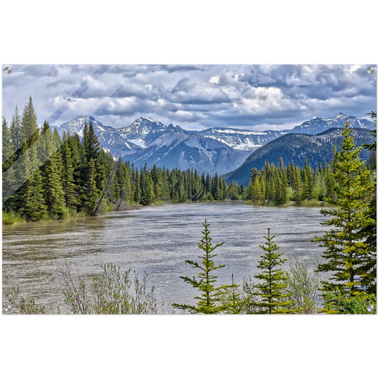 Acrylic Print - Sundance Canyon Trail Bow River HDR