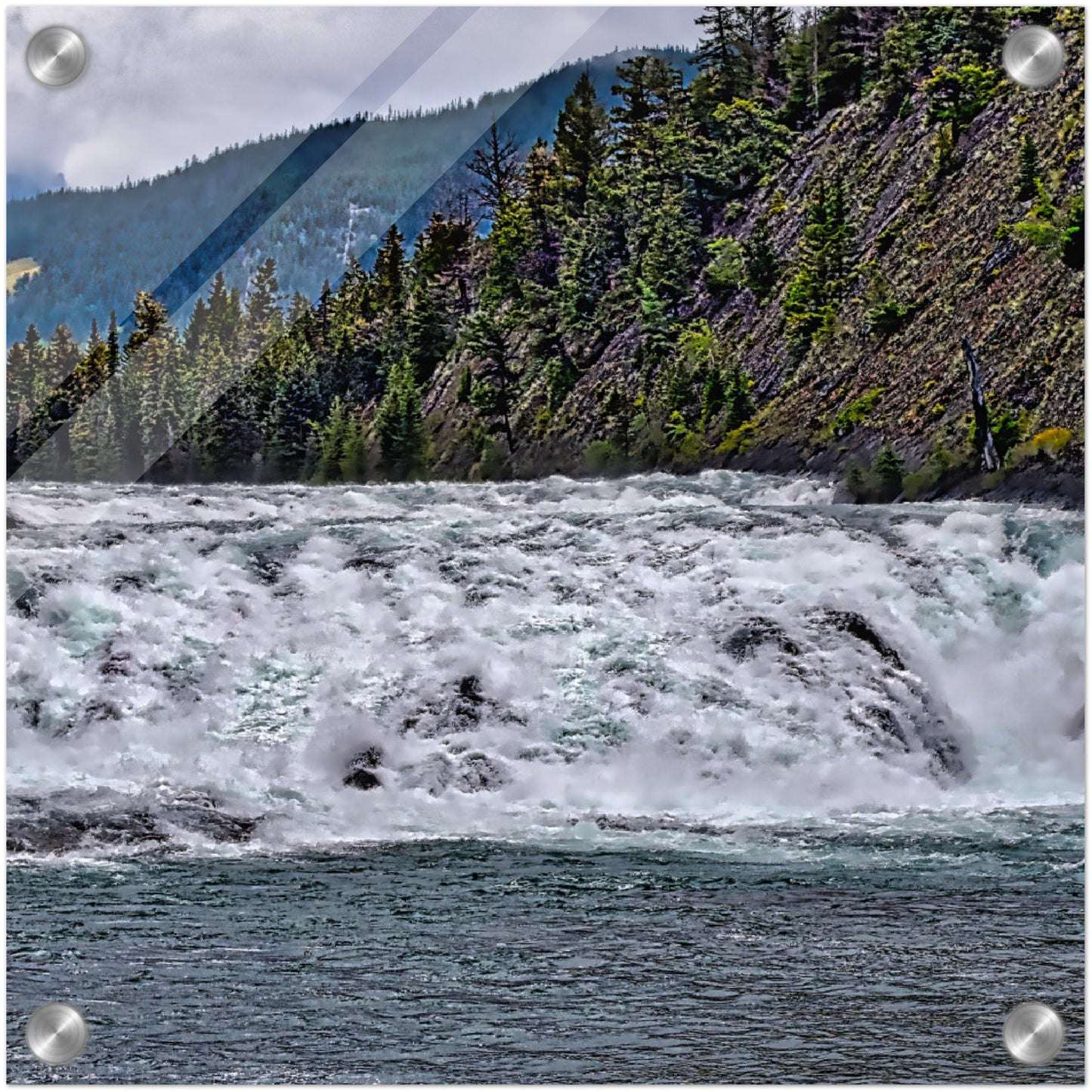 Acrylic Print - Bow Falls HDR