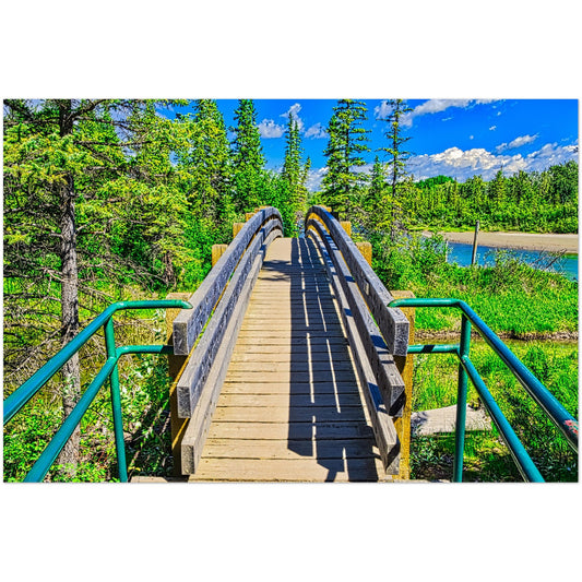 Foam Print - Weaselhead Pedestrian Bridge