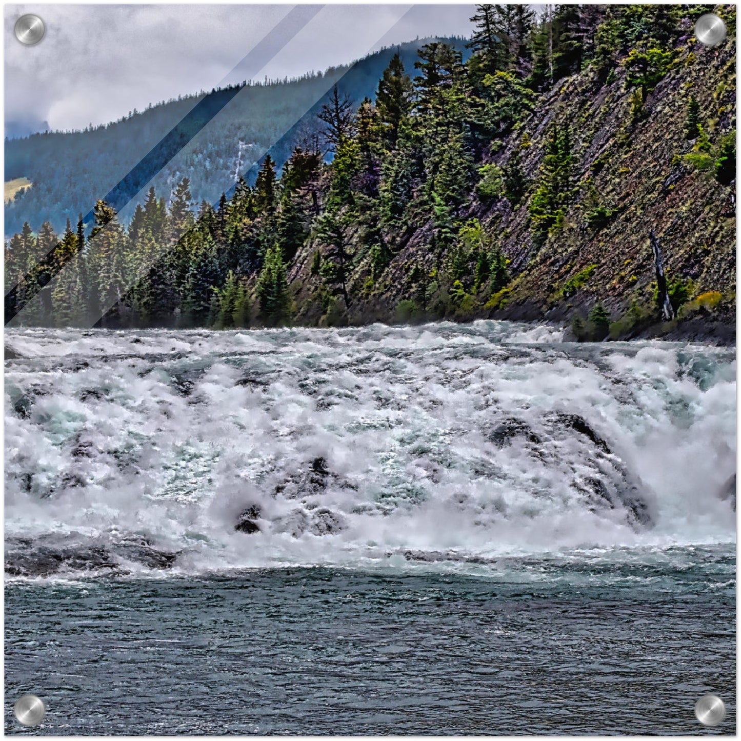 Acrylic Print - Bow Falls HDR