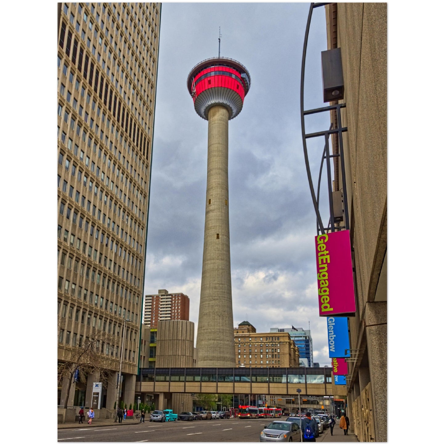 Foam Print - Calgary Tower