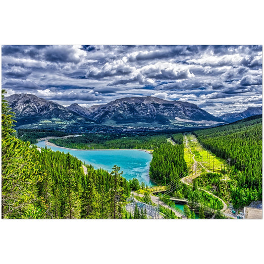 Foam Print - Canmore Grassi Lakes Trail Bow Valley HDR