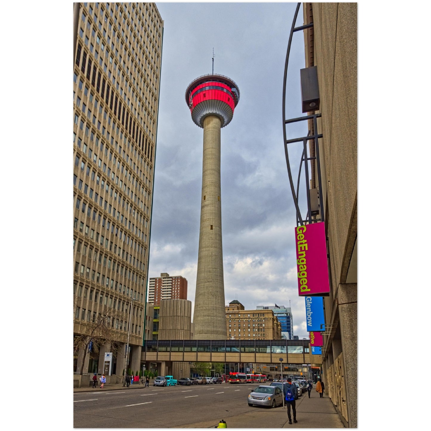 Foam Print - Calgary Tower