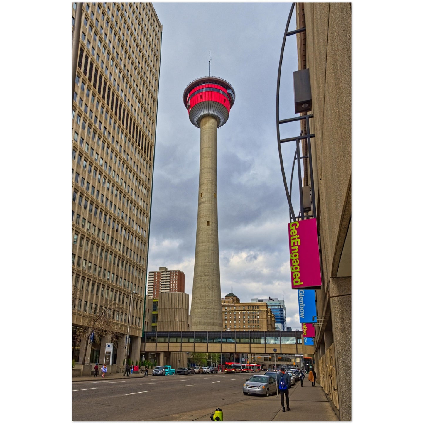 Foam Print - Calgary Tower