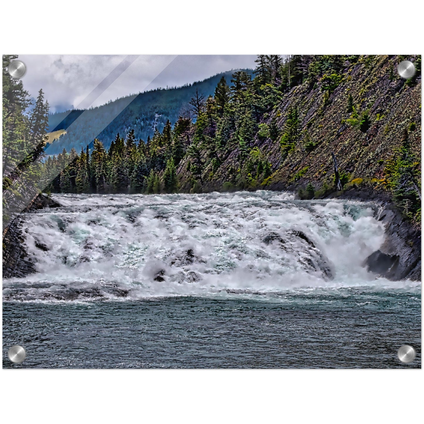 Acrylic Print - Bow Falls HDR