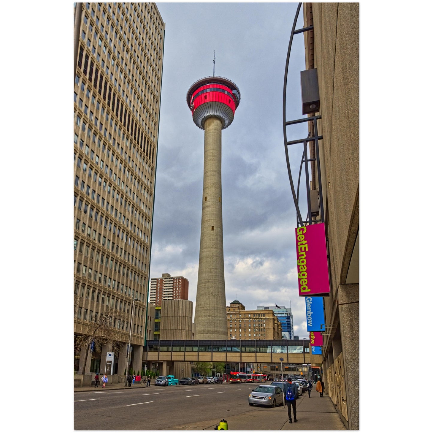 Foam Print - Calgary Tower