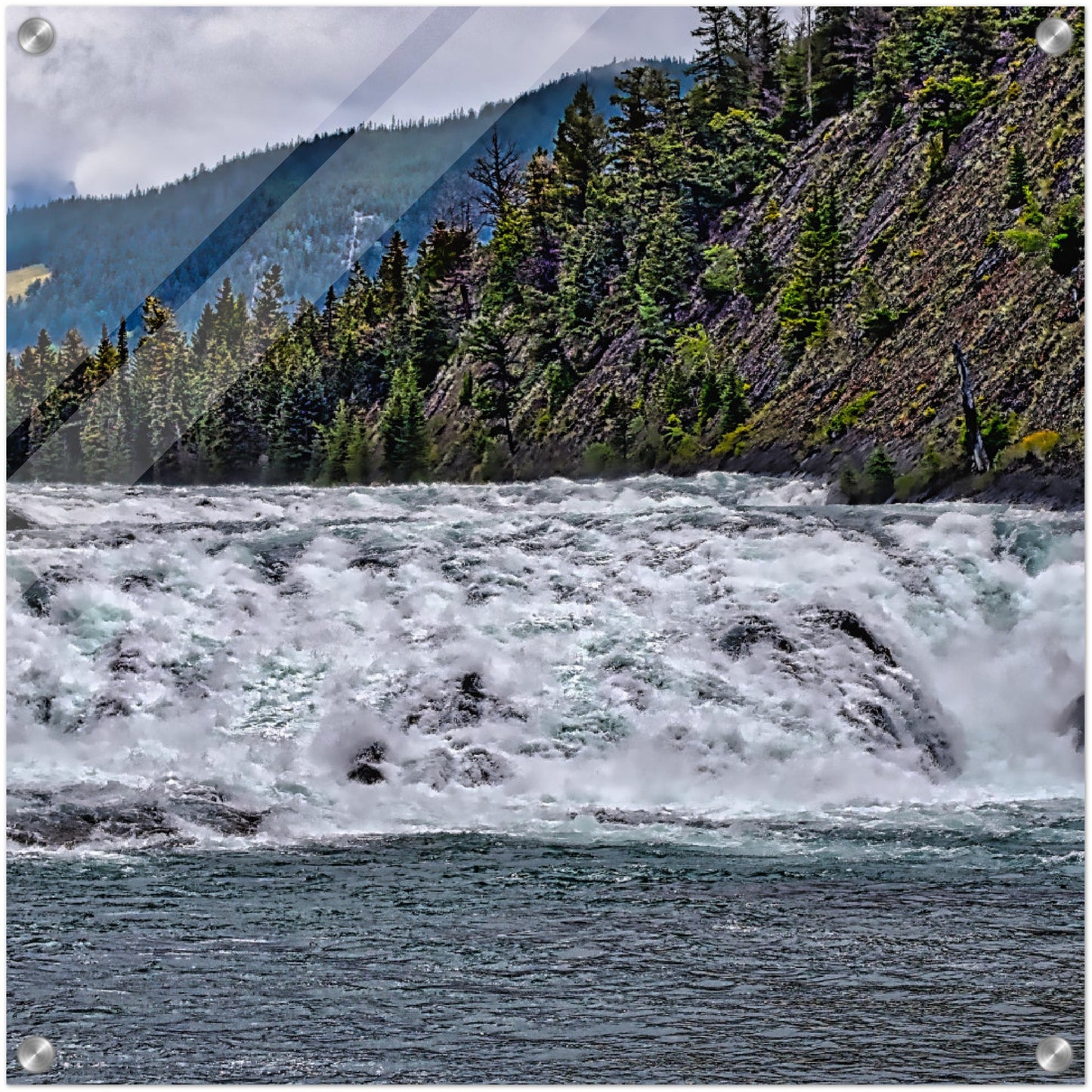 Acrylic Print - Bow Falls HDR