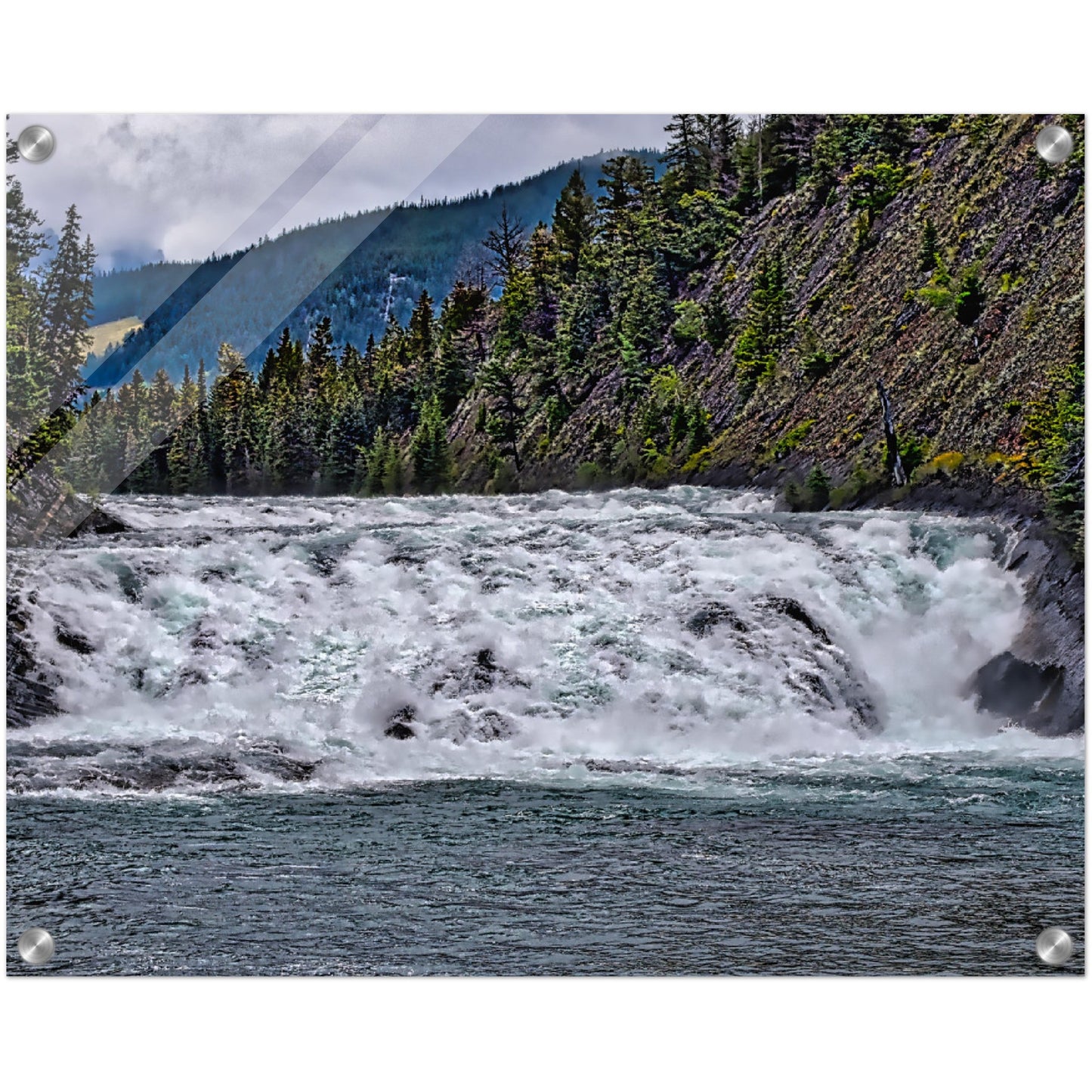 Acrylic Print - Bow Falls HDR