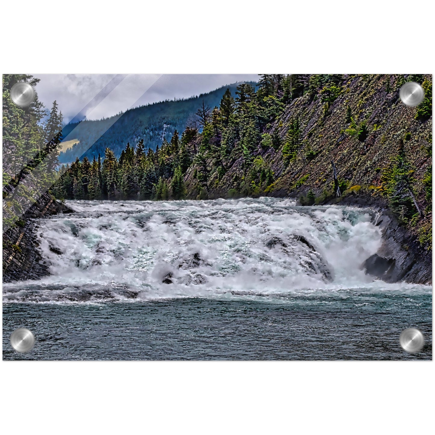 Acrylic Print - Bow Falls HDR