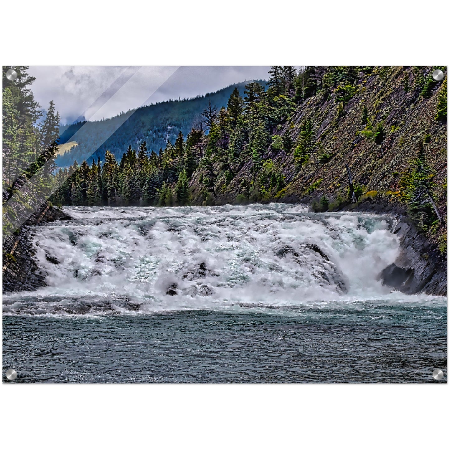 Acrylic Print - Bow Falls HDR