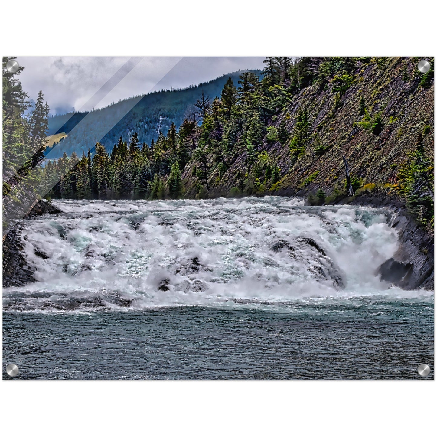 Acrylic Print - Bow Falls HDR