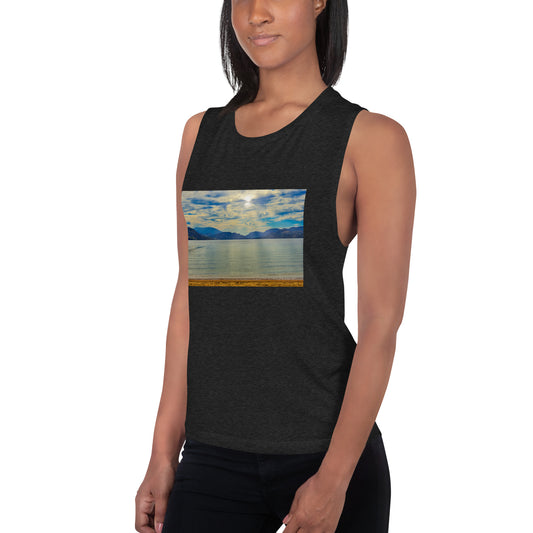 Ladies’ Muscle Tank - Penticton Skaha Lake