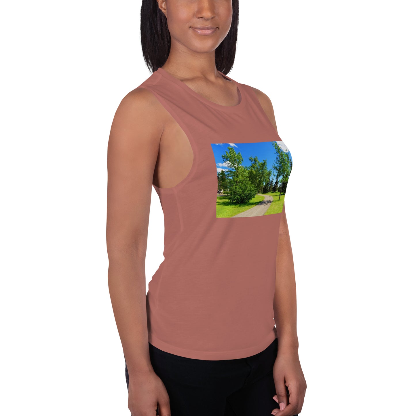Ladies’ Muscle Tank - Calgary in the Summer