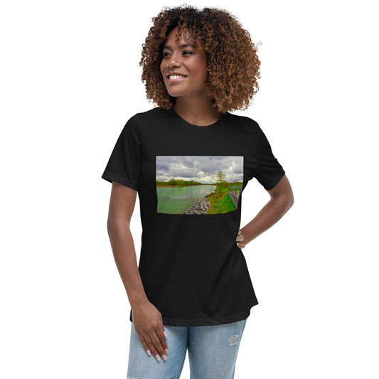 Women's Relaxed T-Shirt - Calgary Bow River East Village