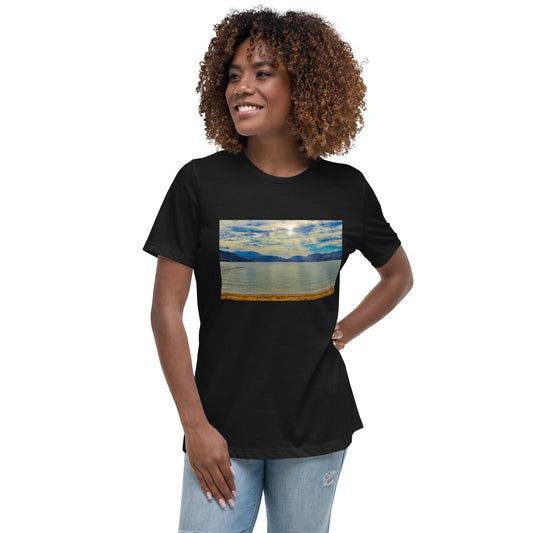 Women's Relaxed T-Shirt - Penticton Skaha Lake