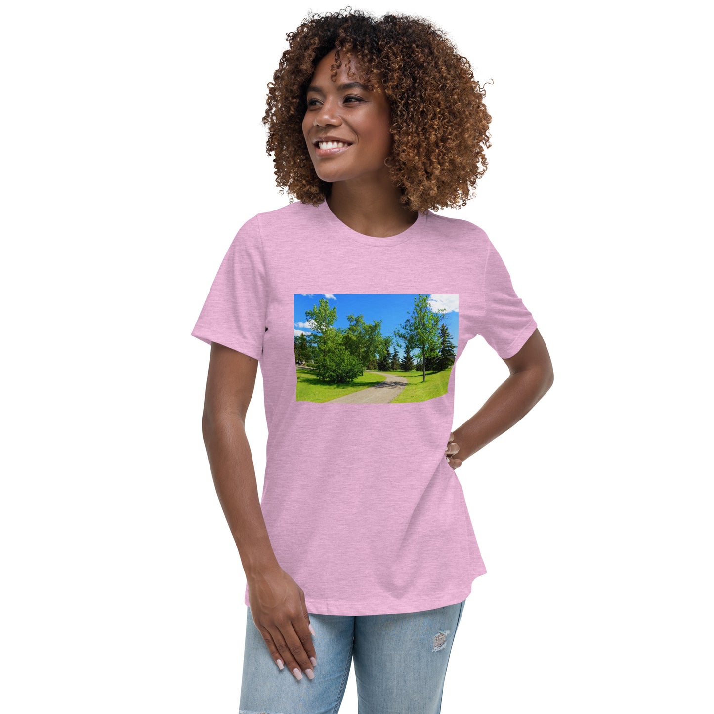 Women's Relaxed T-Shirt - Calgary in the Summer