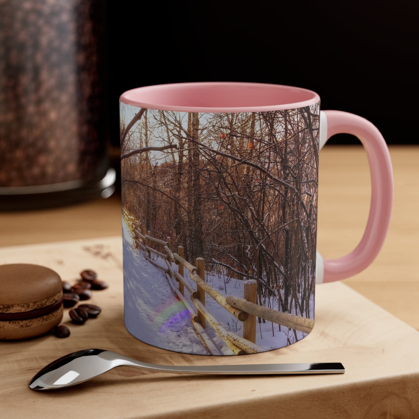 Accent Coffee Mug, 11oz - Riverdale Park Winter Forest