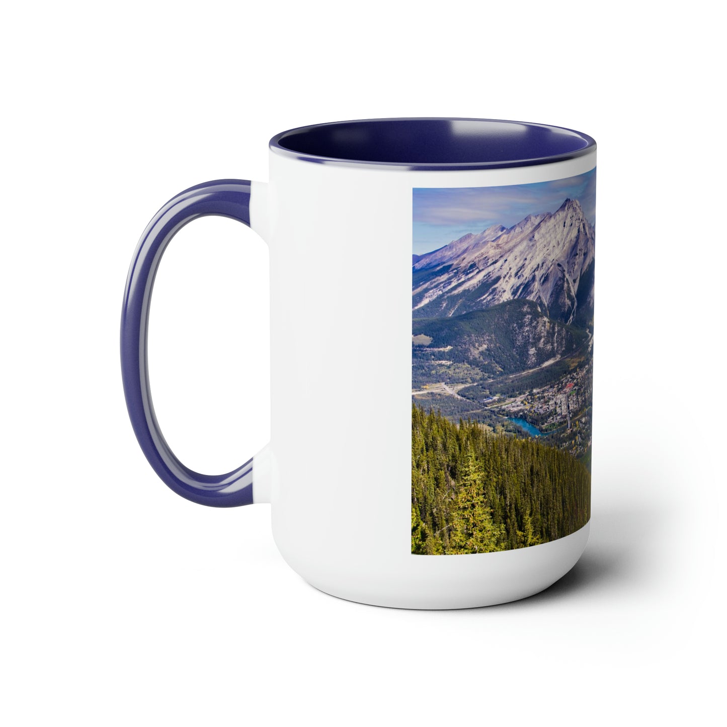 Accent Coffee Mugs, 15oz - Bow Valley Sulphur Mountain