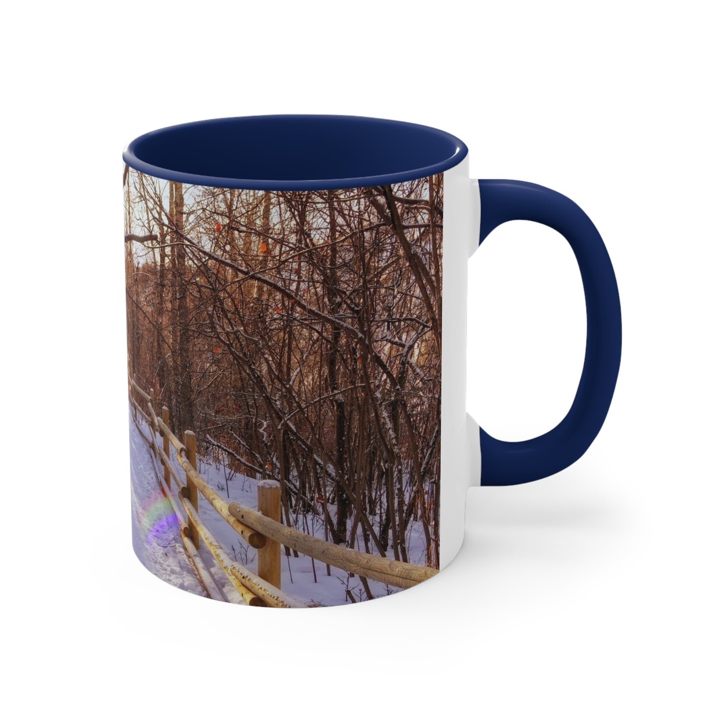 Accent Coffee Mug, 11oz - Riverdale Park Winter Forest