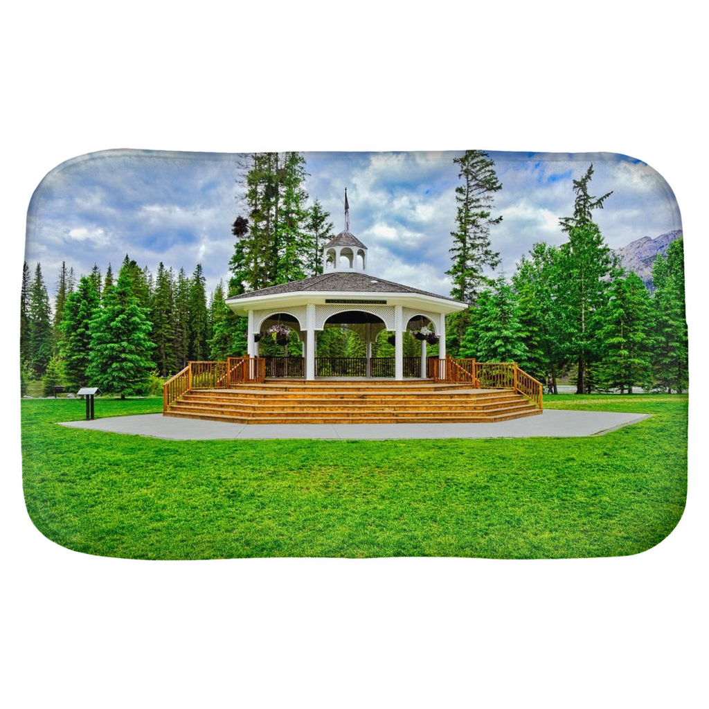 Bath Mats - Banff City Park Gazebo