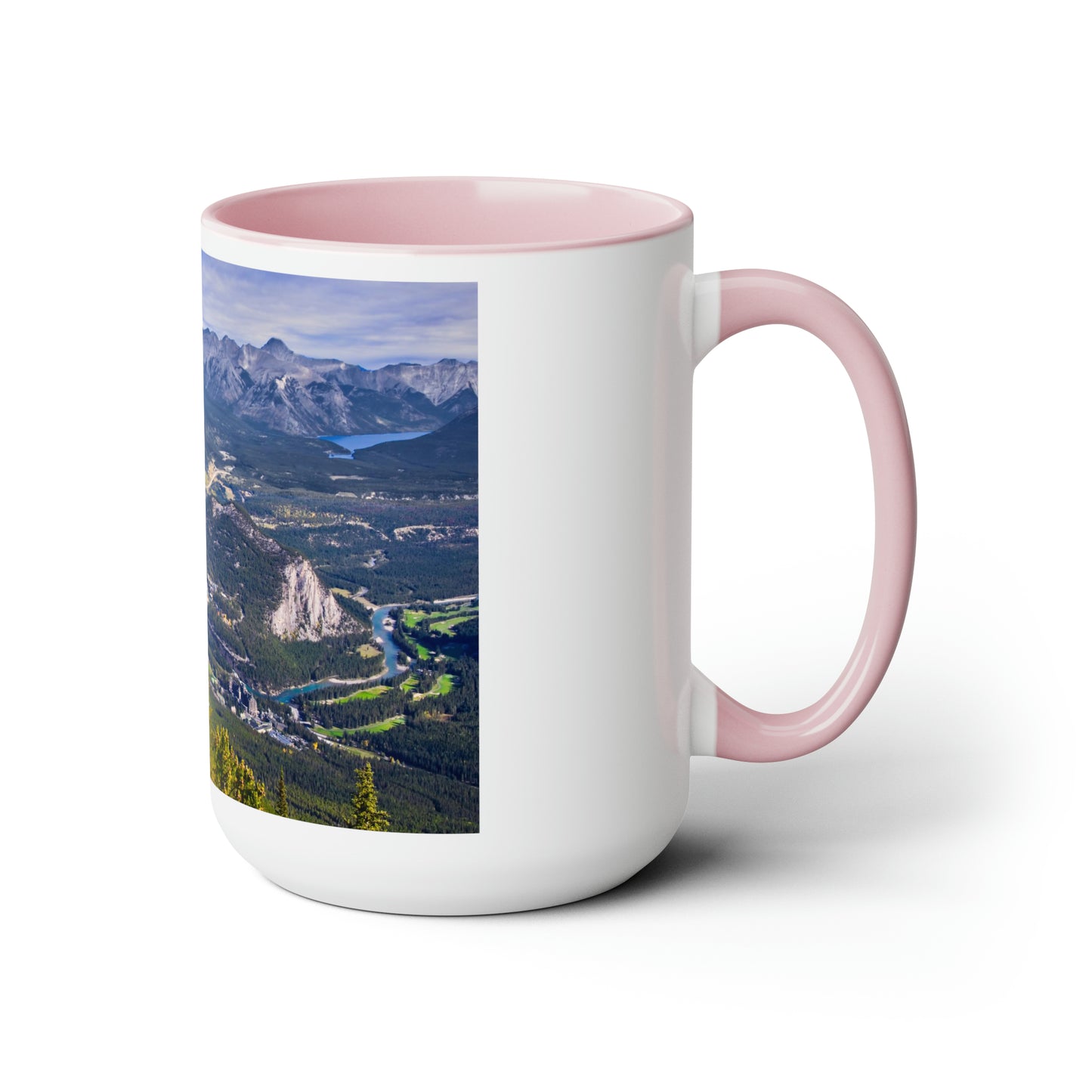 Accent Coffee Mugs, 15oz - Bow Valley Sulphur Mountain