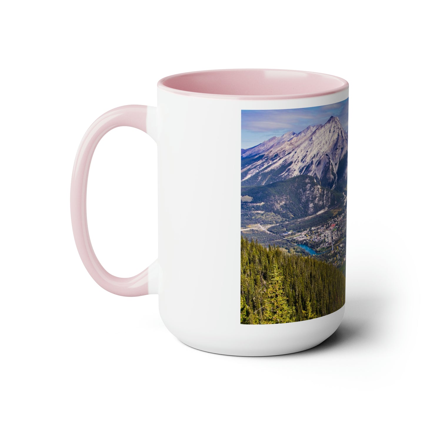 Accent Coffee Mugs, 15oz - Bow Valley Sulphur Mountain