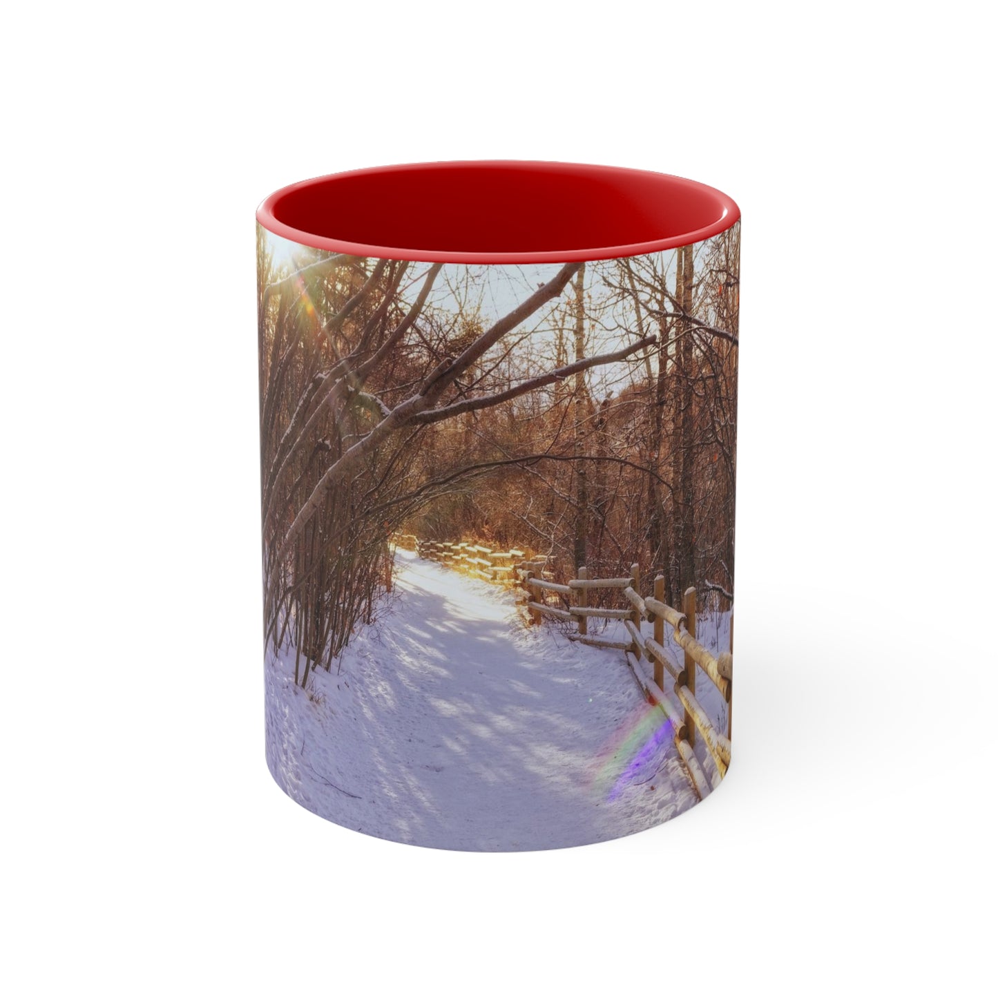 Accent Coffee Mug, 11oz - Riverdale Park Winter Forest