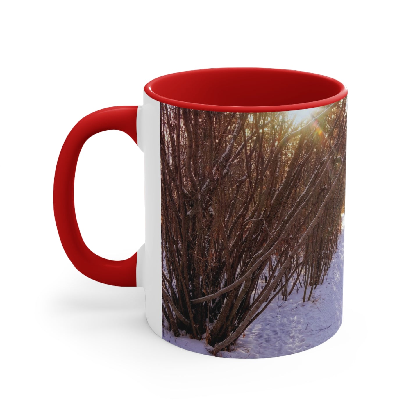 Accent Coffee Mug, 11oz - Riverdale Park Winter Forest