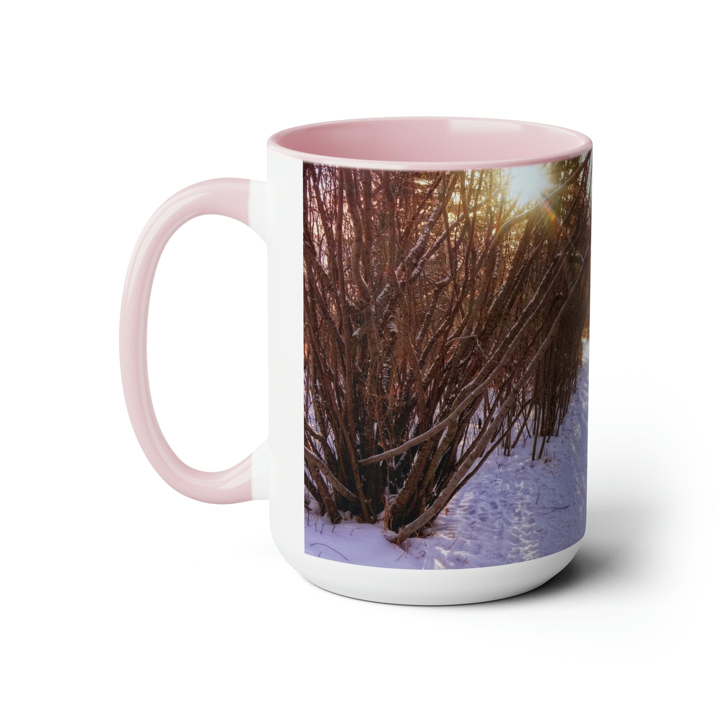 Accent Coffee Mugs, 15oz - Riverdale Park Winter Forest