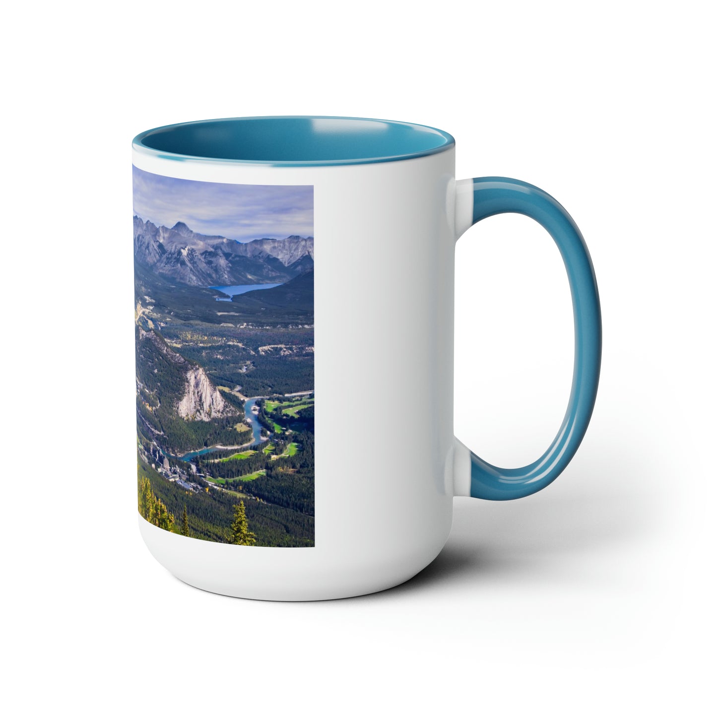 Accent Coffee Mugs, 15oz - Bow Valley Sulphur Mountain