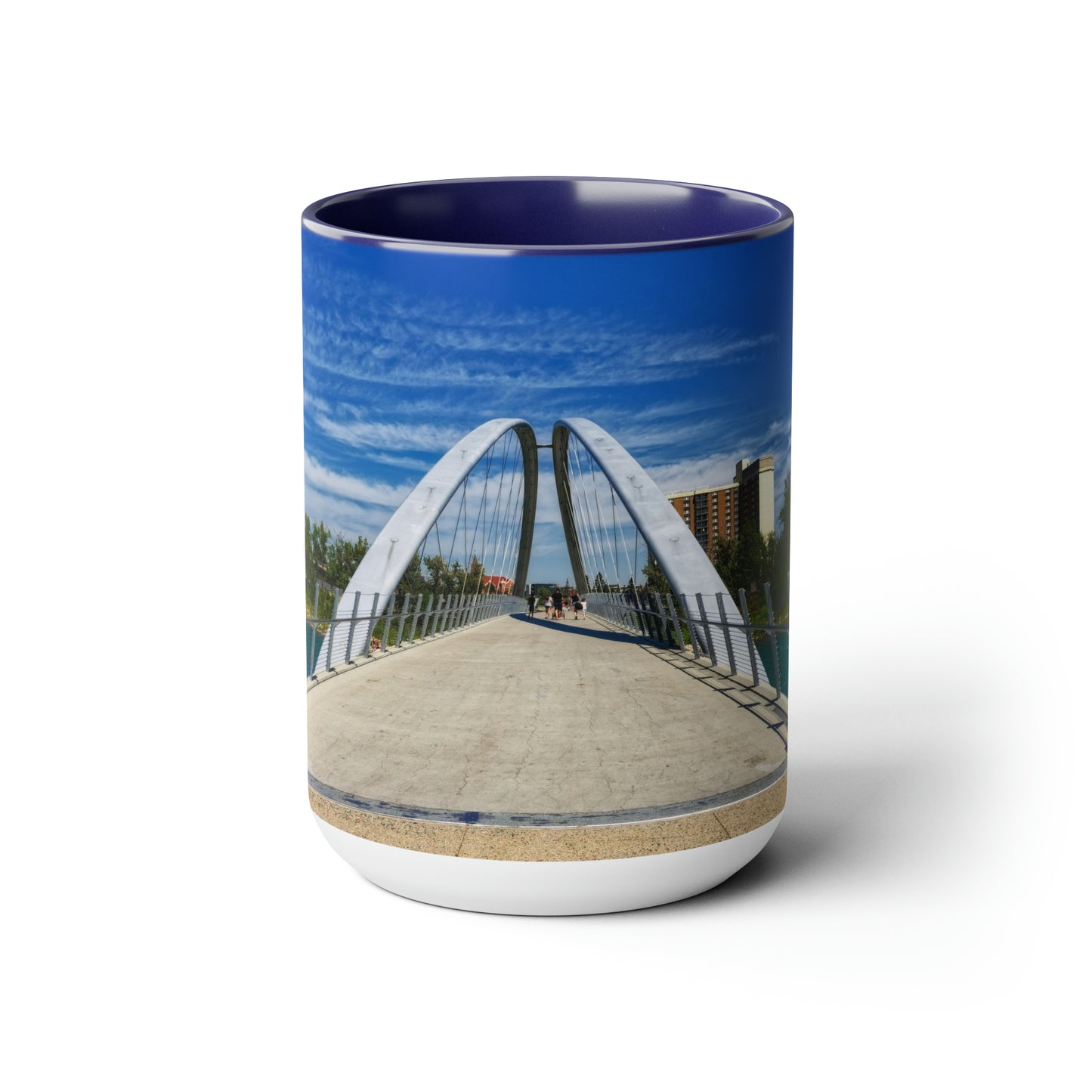 Accent Coffee Mugs, 15oz - George C. King Bridge