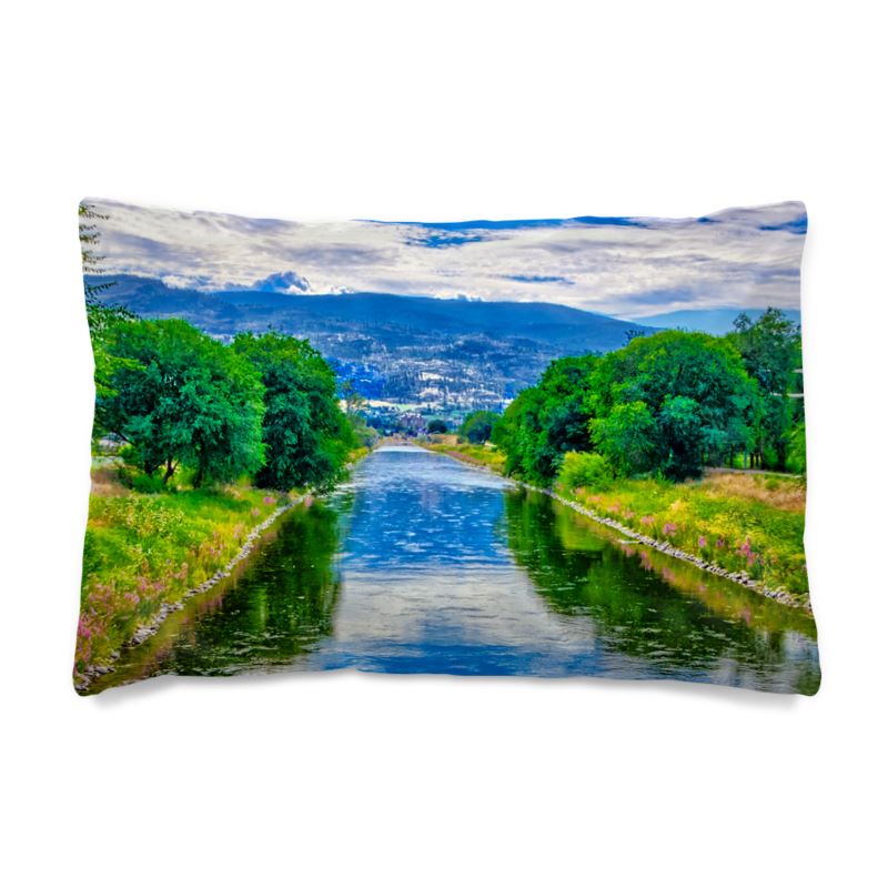 Bed Sheet - Penticton Okanagan River Channel HDR