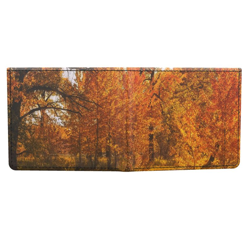 Men's Wallet - Carburn Park Trees Fall