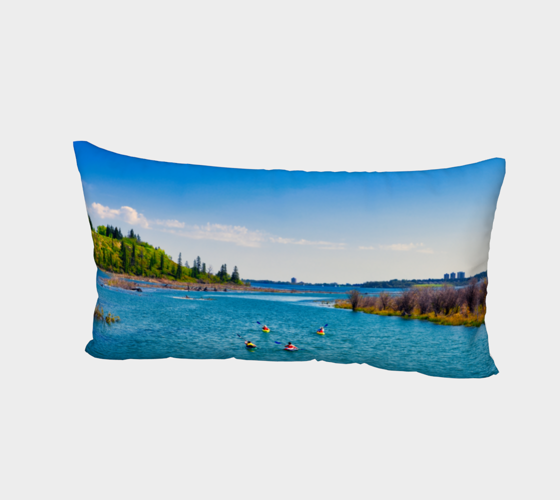 Bed Pillow Sham - Elbow River Weaselhead