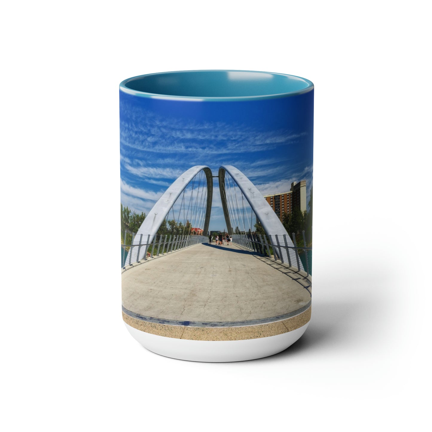 Accent Coffee Mugs, 15oz - George C. King Bridge