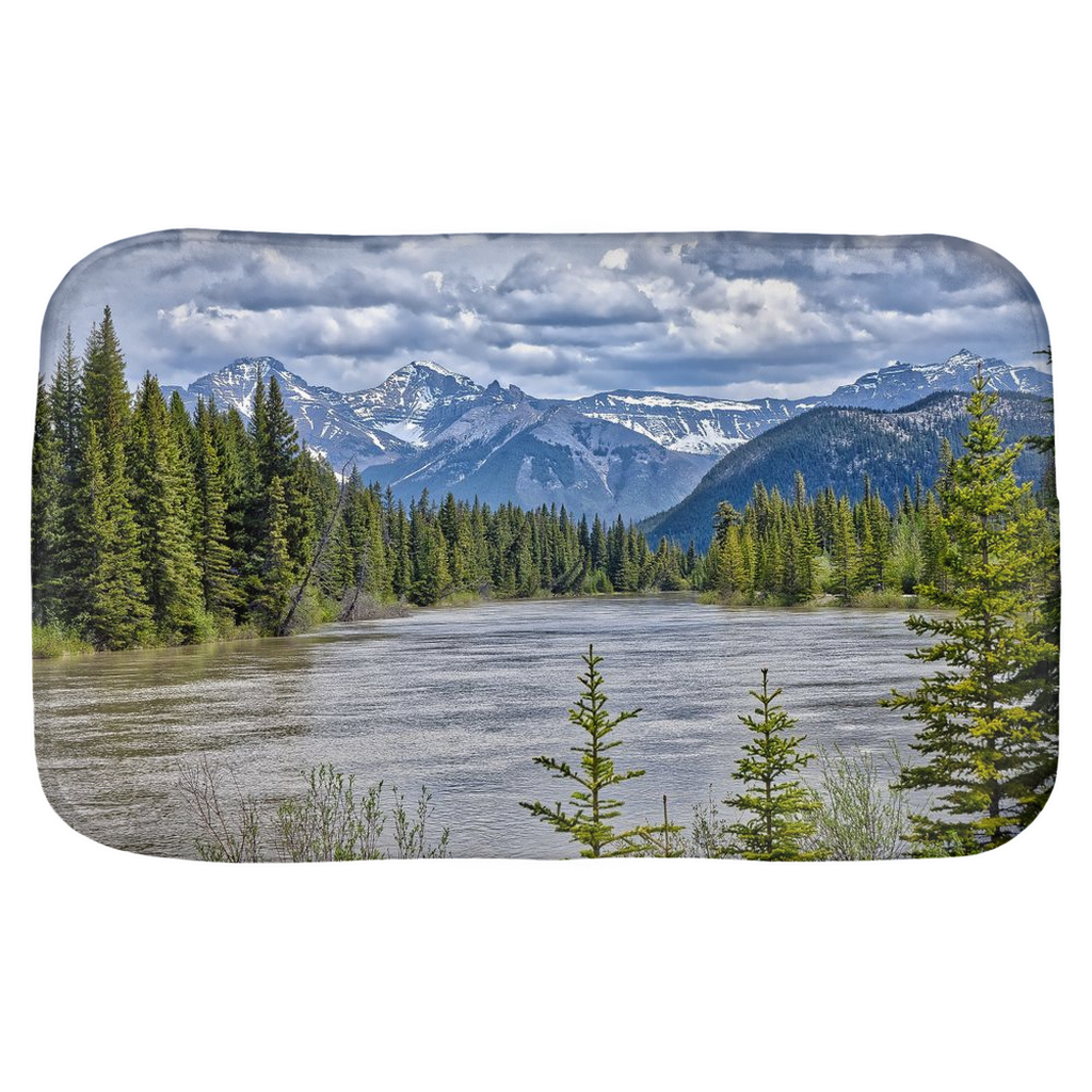 Bath Mats - Bow River Sundance Canyon Trail HDR