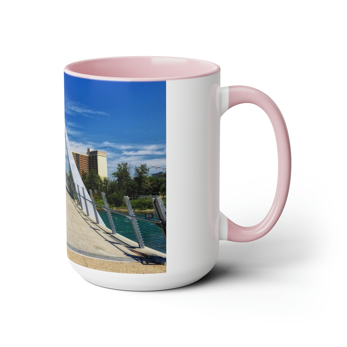 Accent Coffee Mugs, 15oz - George C. King Bridge