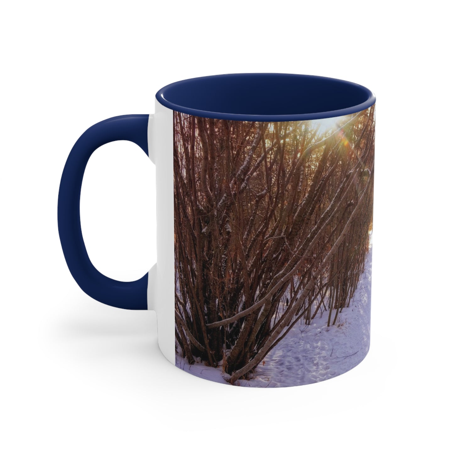 Accent Coffee Mug, 11oz - Riverdale Park Winter Forest