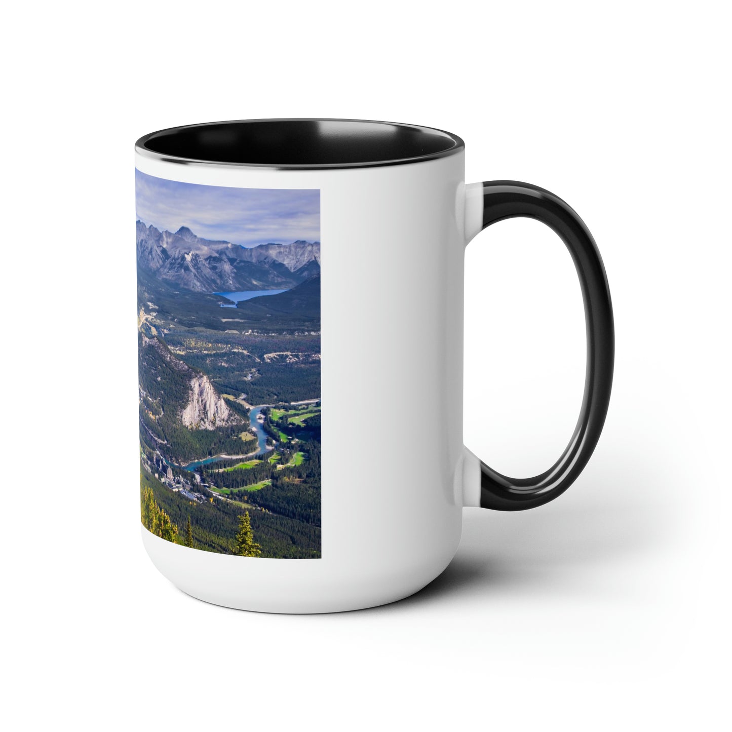 Accent Coffee Mugs, 15oz - Bow Valley Sulphur Mountain