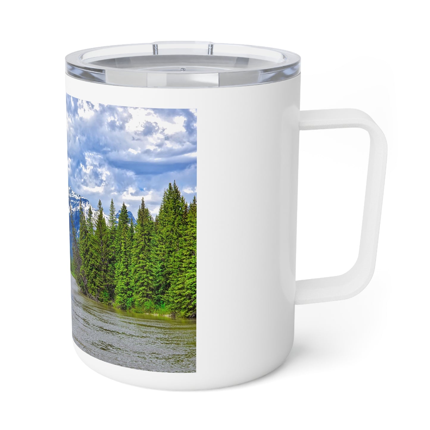 Insulated Coffee Mug, 10oz - Bow River Banff