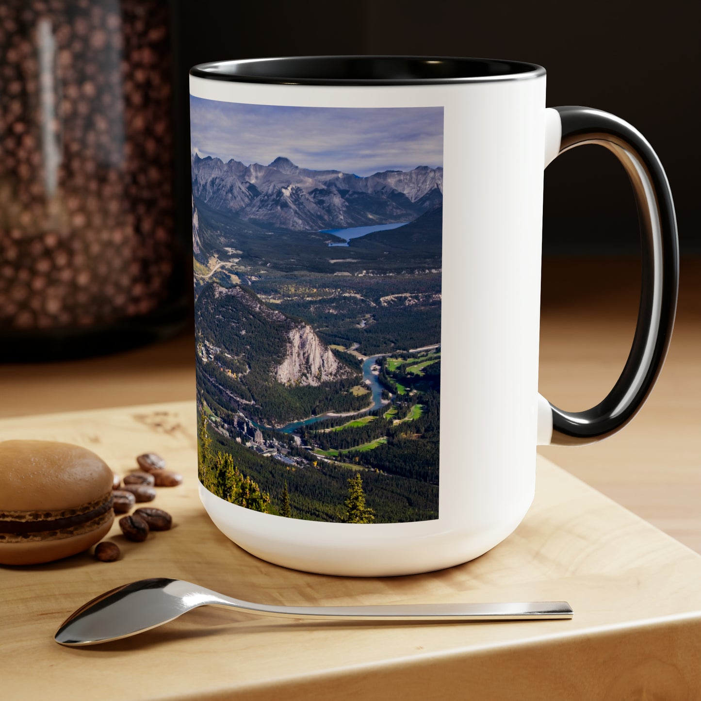 Accent Coffee Mugs, 15oz - Bow Valley Sulphur Mountain