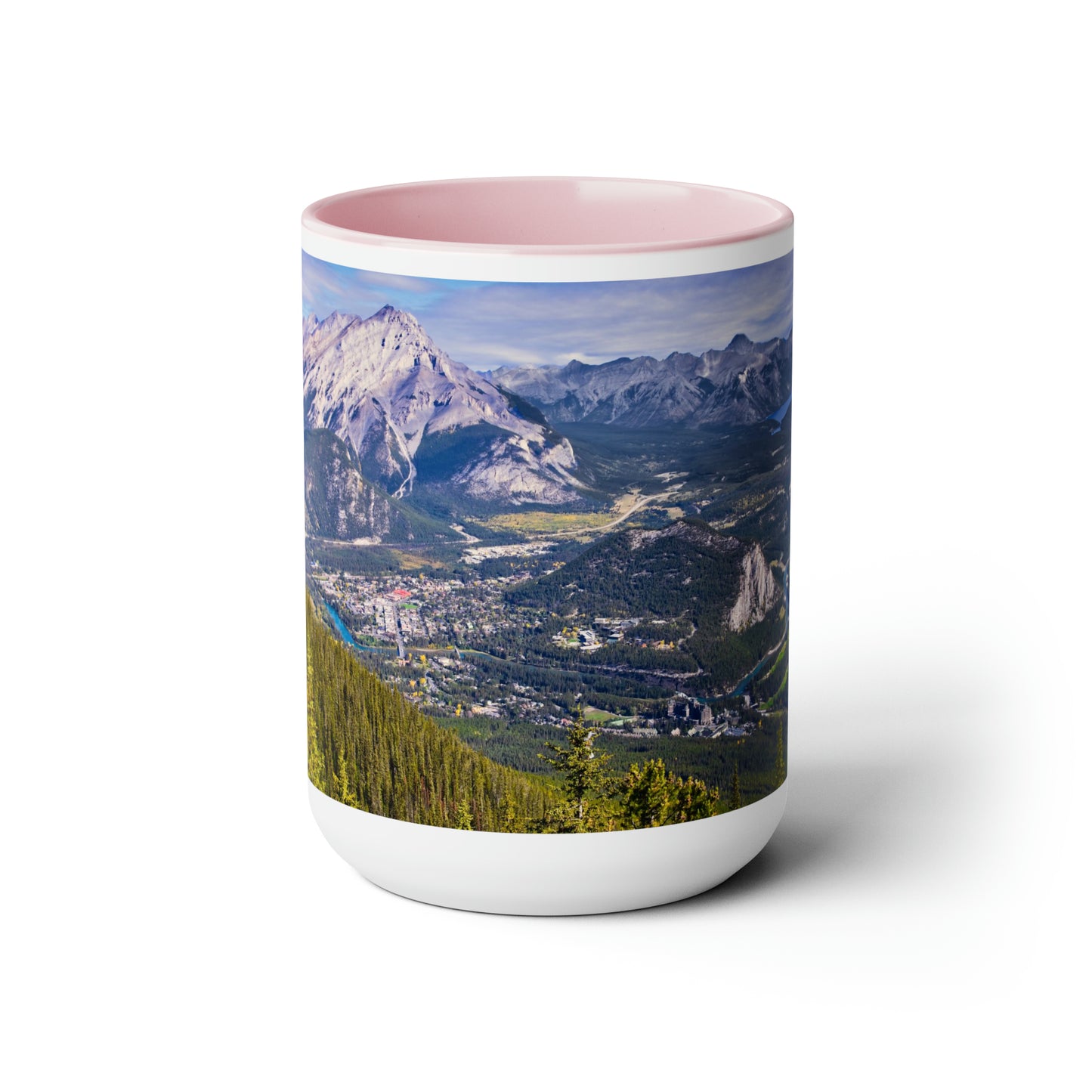 Accent Coffee Mugs, 15oz - Bow Valley Sulphur Mountain