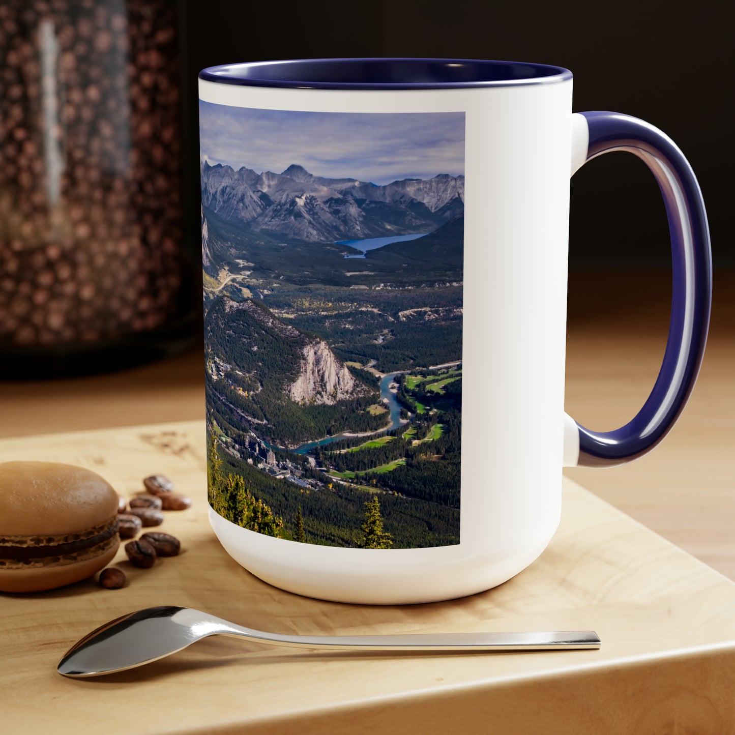 Accent Coffee Mugs, 15oz - Bow Valley Sulphur Mountain