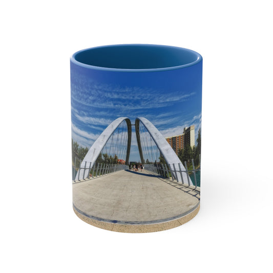 Accent Coffee Mug, 11oz - George C. King Bridge