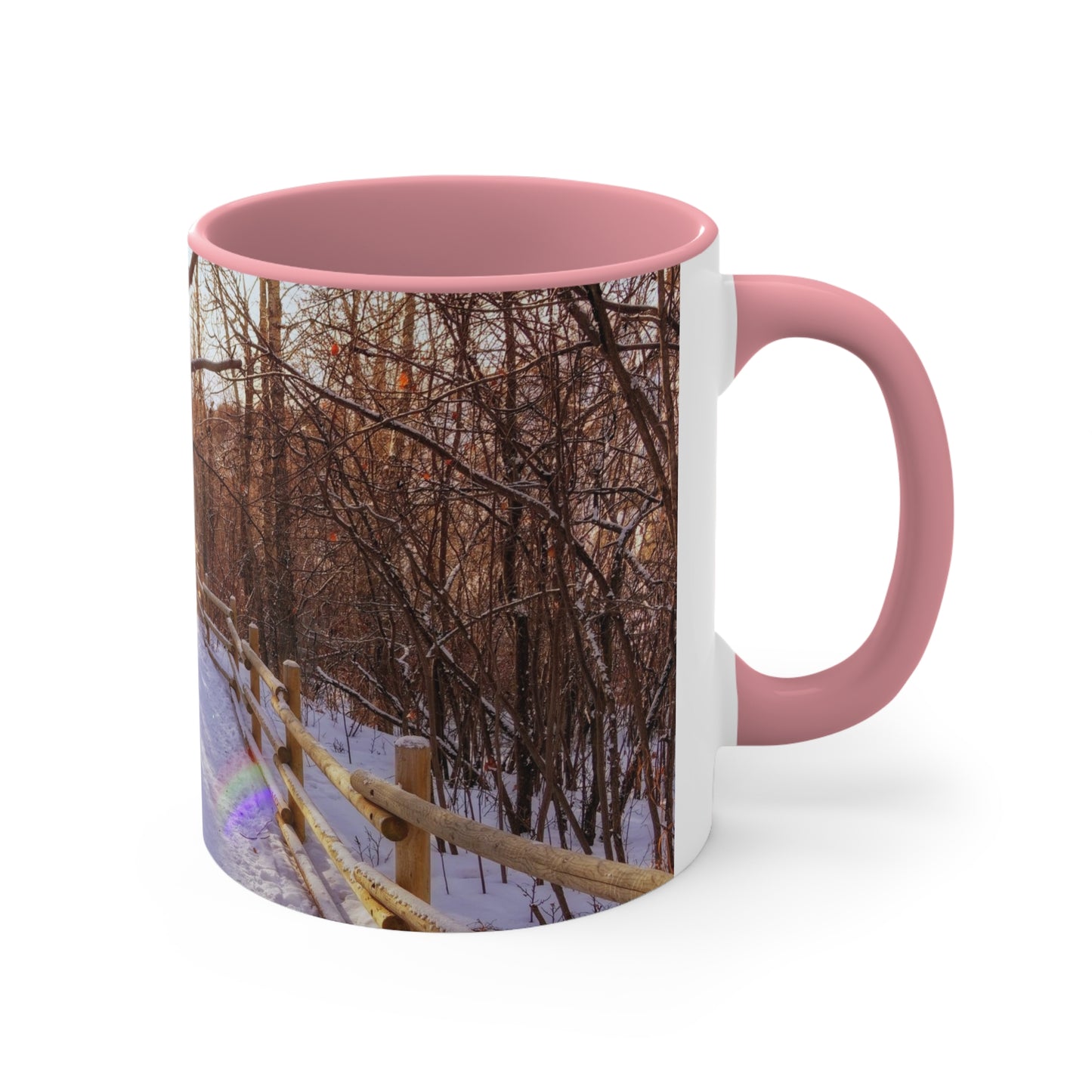 Accent Coffee Mug, 11oz - Riverdale Park Winter Forest