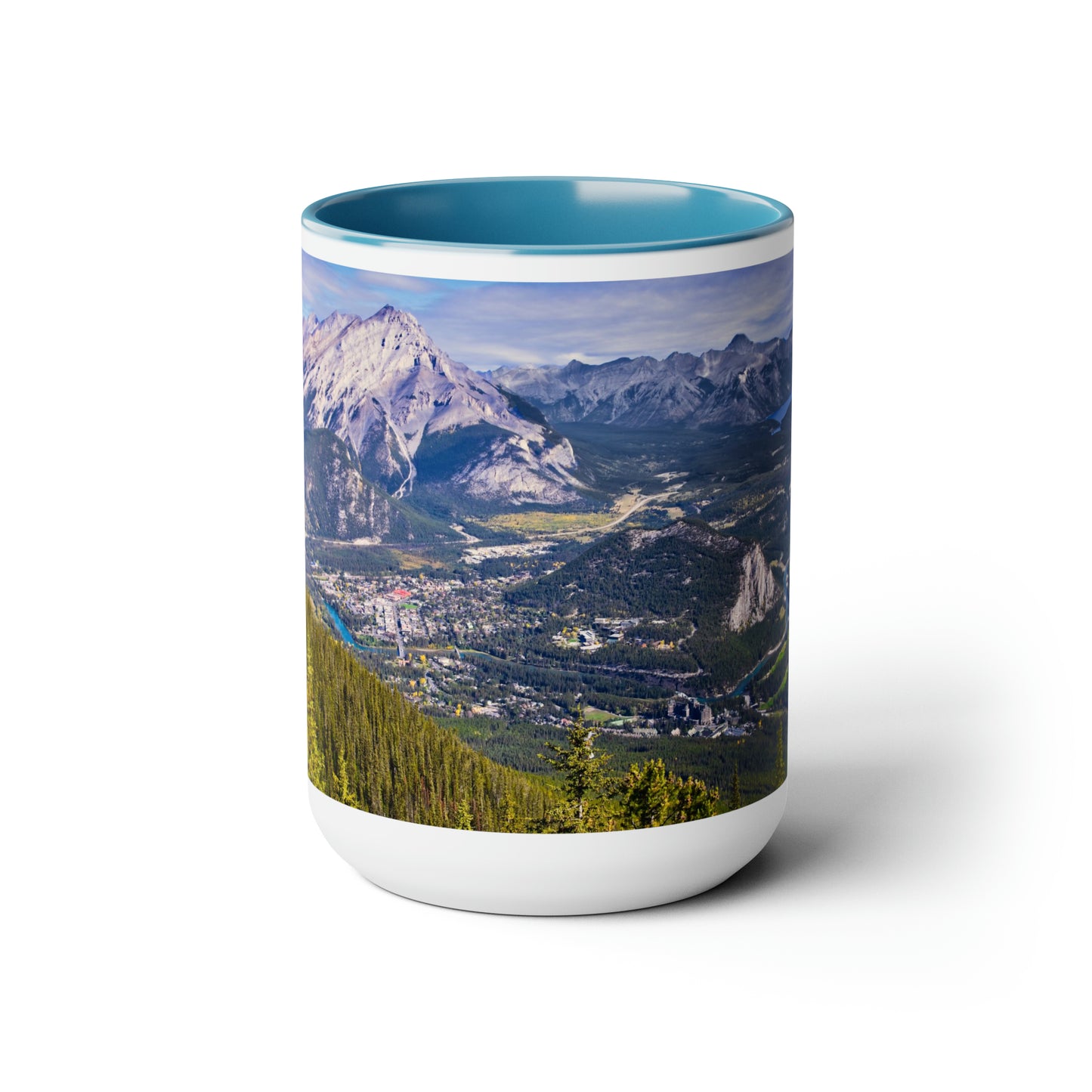 Accent Coffee Mugs, 15oz - Bow Valley Sulphur Mountain